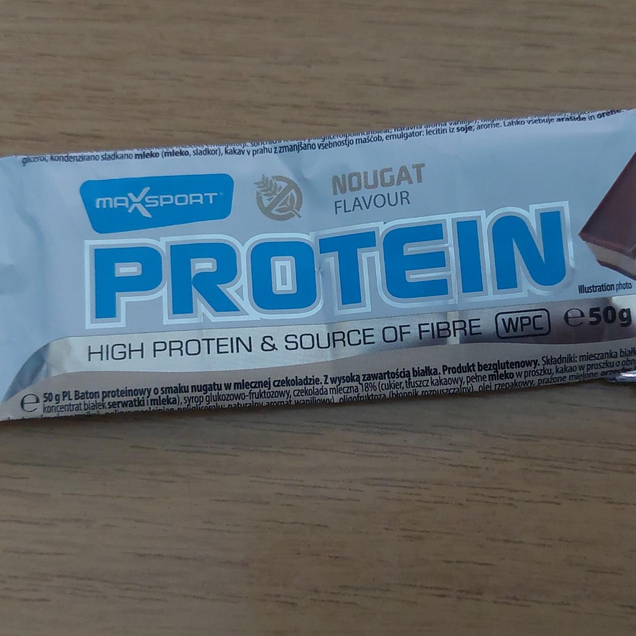 Fotografie - Protein Nougat flavour MaxSport