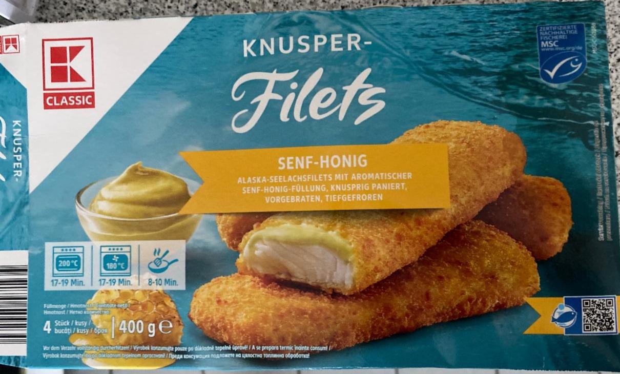 Fotografie - Knusper-filets Senf-Honig K-Classic