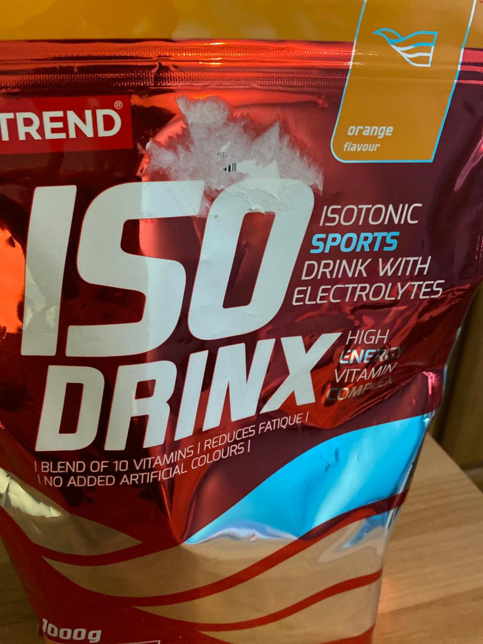 Fotografie - Iso Drinx Orange Nutrend