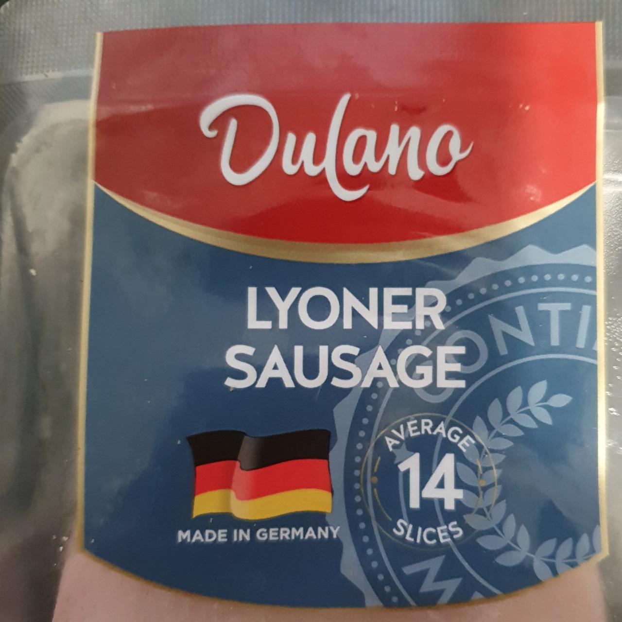 Fotografie - Lyoner sausage Dulano