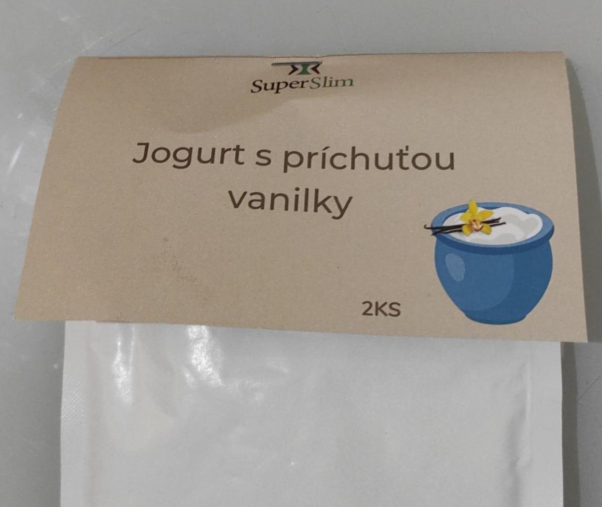 Fotografie - Jogurt s príchuťou vanilky SuperSlim