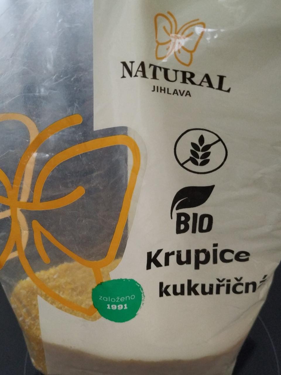 Fotografie - Kukuričná krupica bio Natural Jihlava