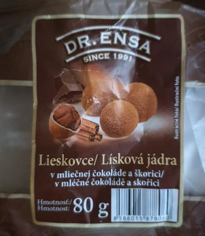 Fotografie - Lieskovce v mliečnej čokoláde a škorici Dr.Ensa