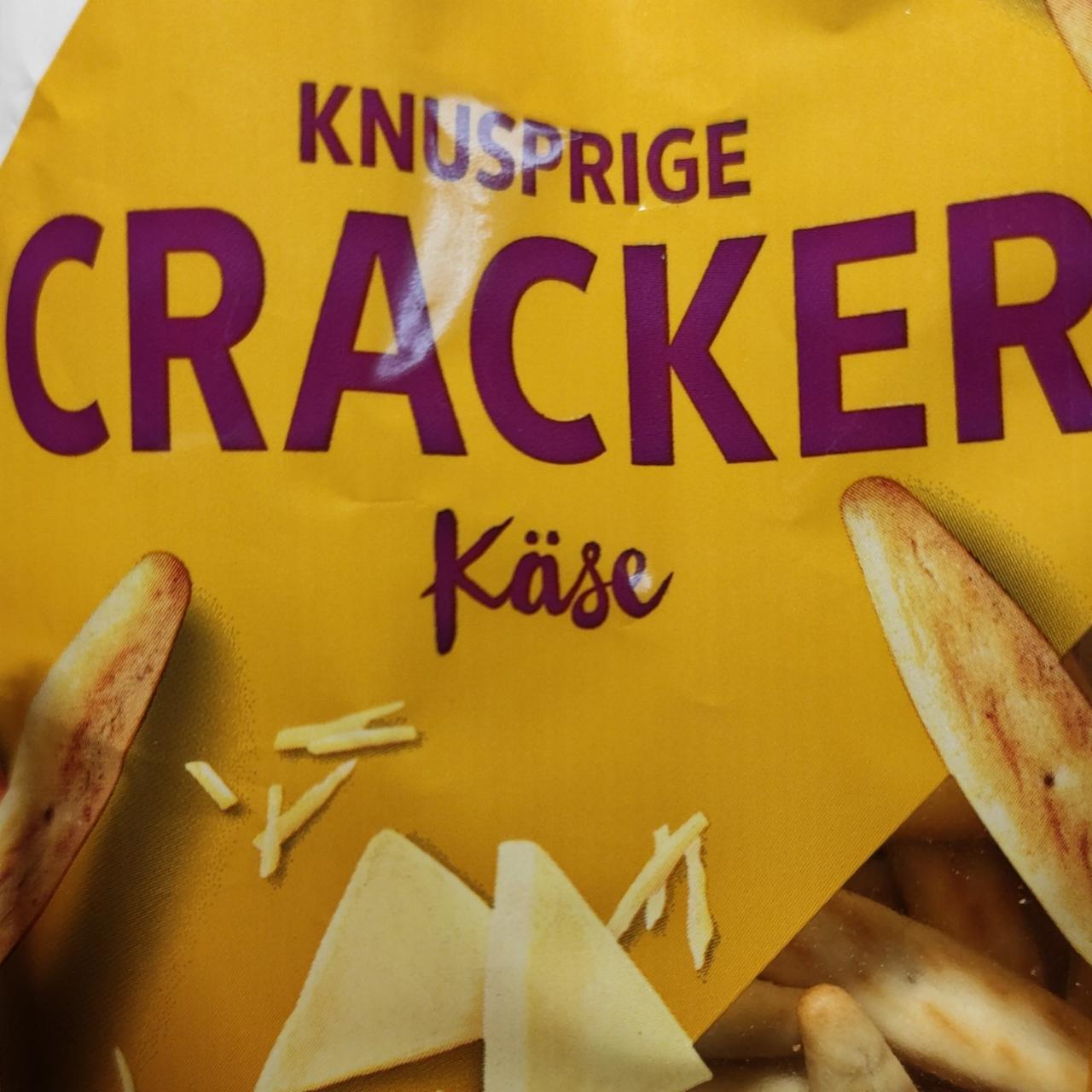 Fotografie - Cracker Käse knusprige