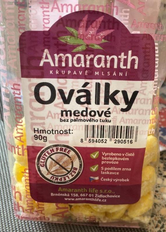 Fotografie - Oválky medové Amaranth