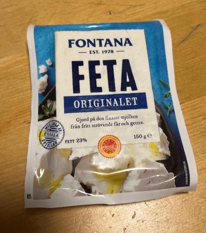 Fotografie - Feta Originalet Fontana