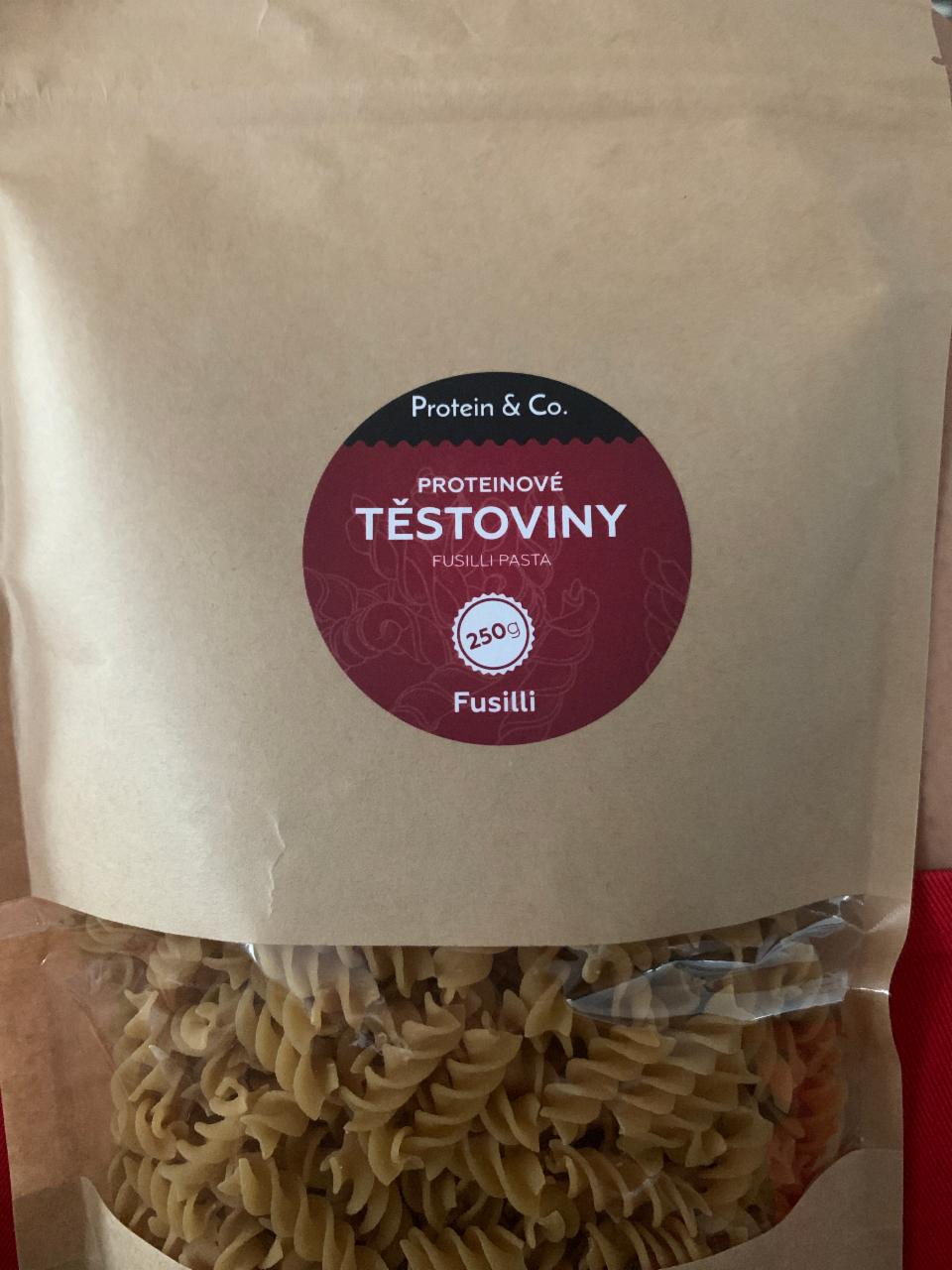 Fotografie - Proteinové těstoviny Fusilli Protein & Co