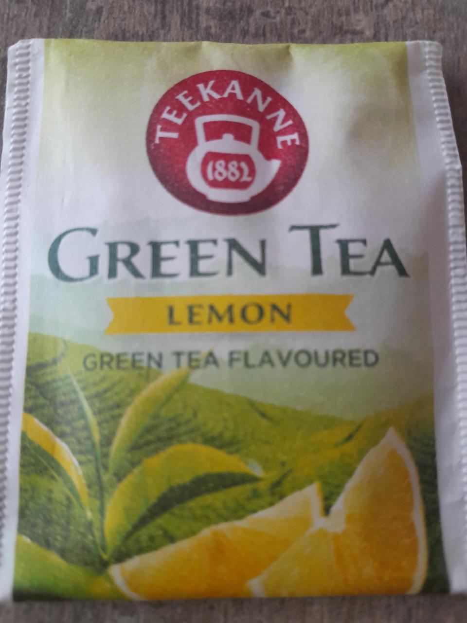 Fotografie - zelený čaj lemon Teekanne