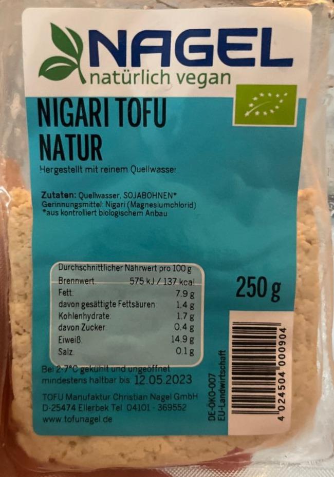 Fotografie - Nigari Tofu Natur Nagel