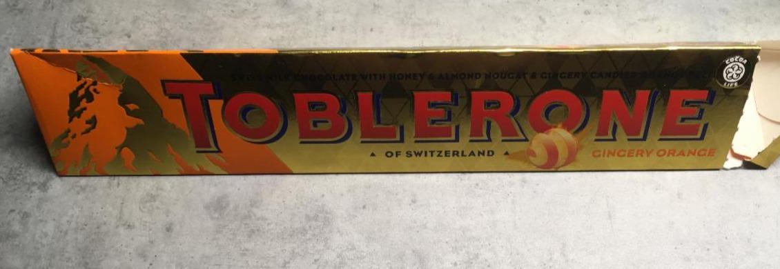 Fotografie - Toblerone Gingery Orange