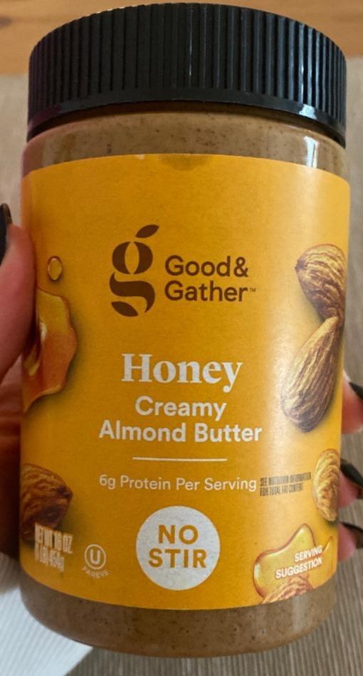 Fotografie - Honey Creamy Almond Butter Good Gather