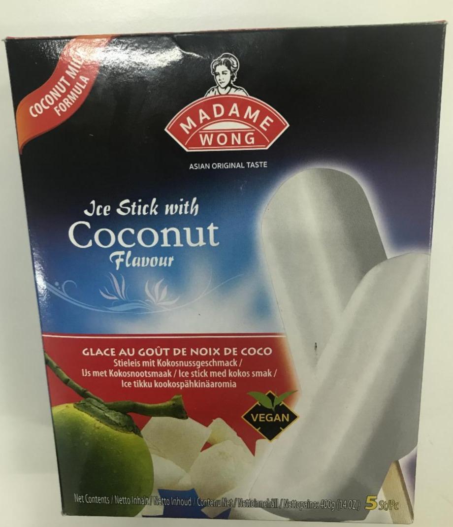 Fotografie - Ice Stick with Coconout flavour Madame Wong