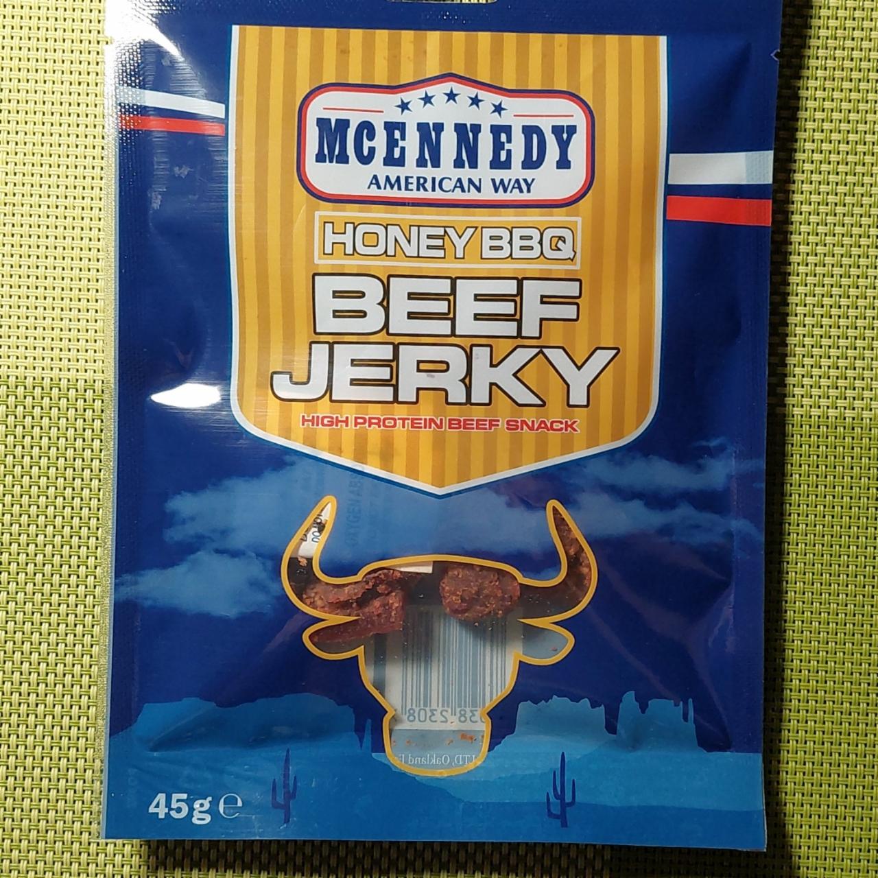Fotografie - Honey BBQ Beef Jerky McEnnedy American Way