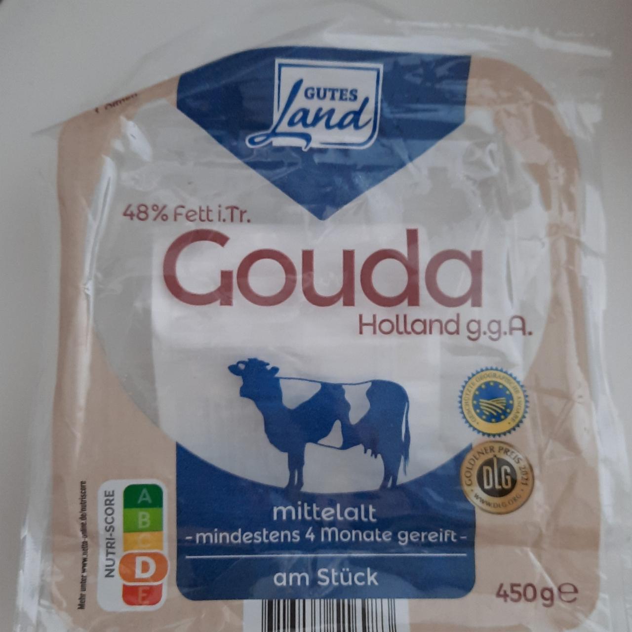 Fotografie - Gouda Holland g.g. A 48% fett Gutes Land