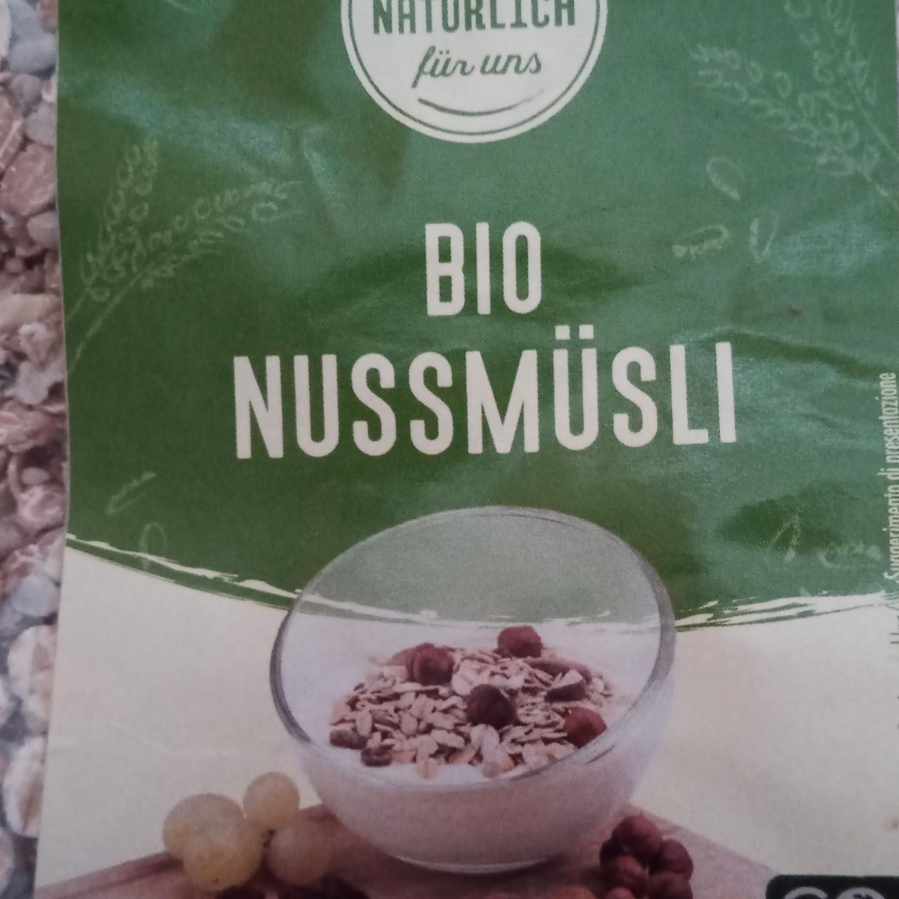 Fotografie - Bio Nussmüsli Natürlich für uns