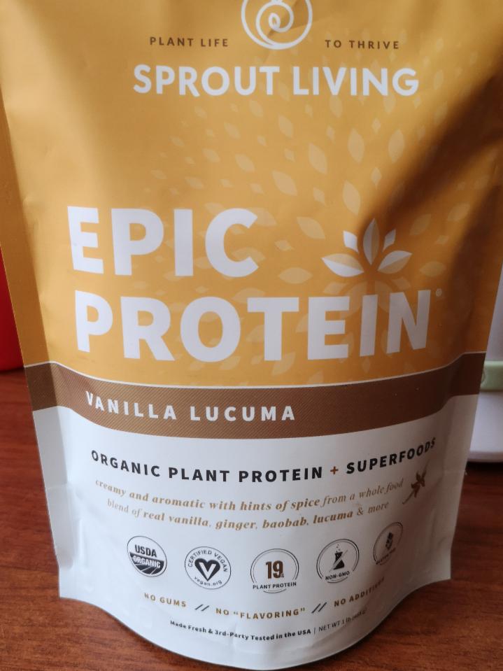 Fotografie - EPIC PROTEIN VANILA LUCUMA