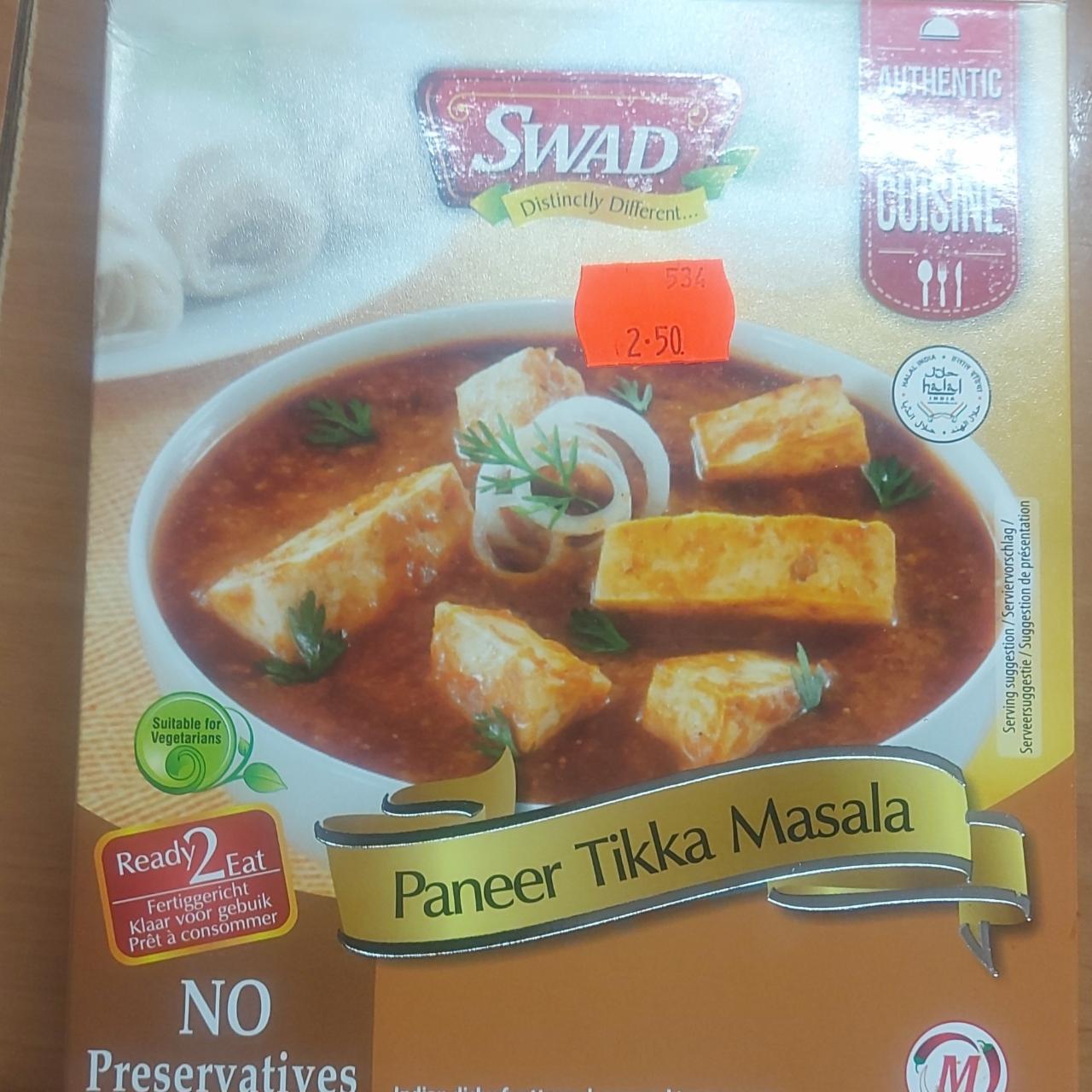 Fotografie - Paneer Tikka Masala