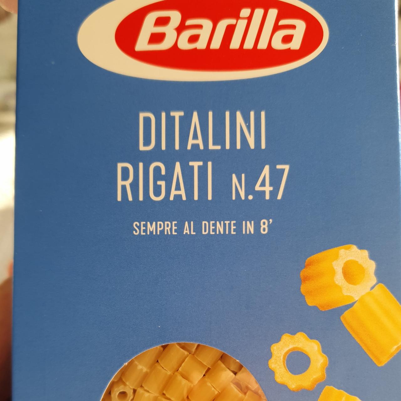 Fotografie - Ditalini Rigati N.47 Barilla