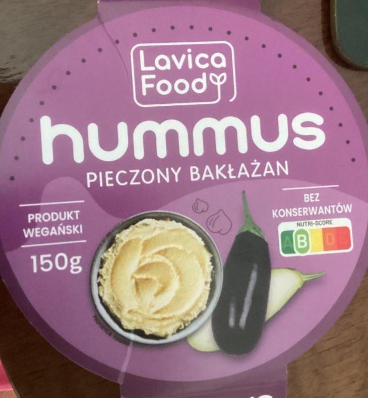 Fotografie - Hummus pieczony bakłażan Lavica Food