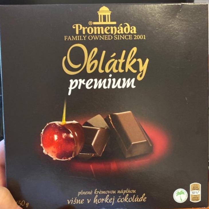 Fotografie - Oblátky premium višne v horkej čokoláde Promenáda