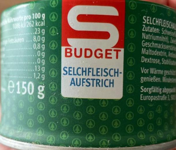 Fotografie - Selchfleisch-aufstrich S Budget