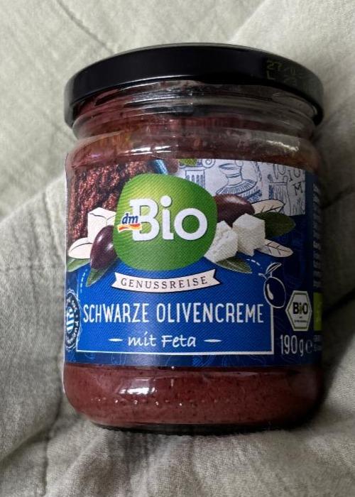 Fotografie - Schwarze Olivencreme mit Feta dmBio