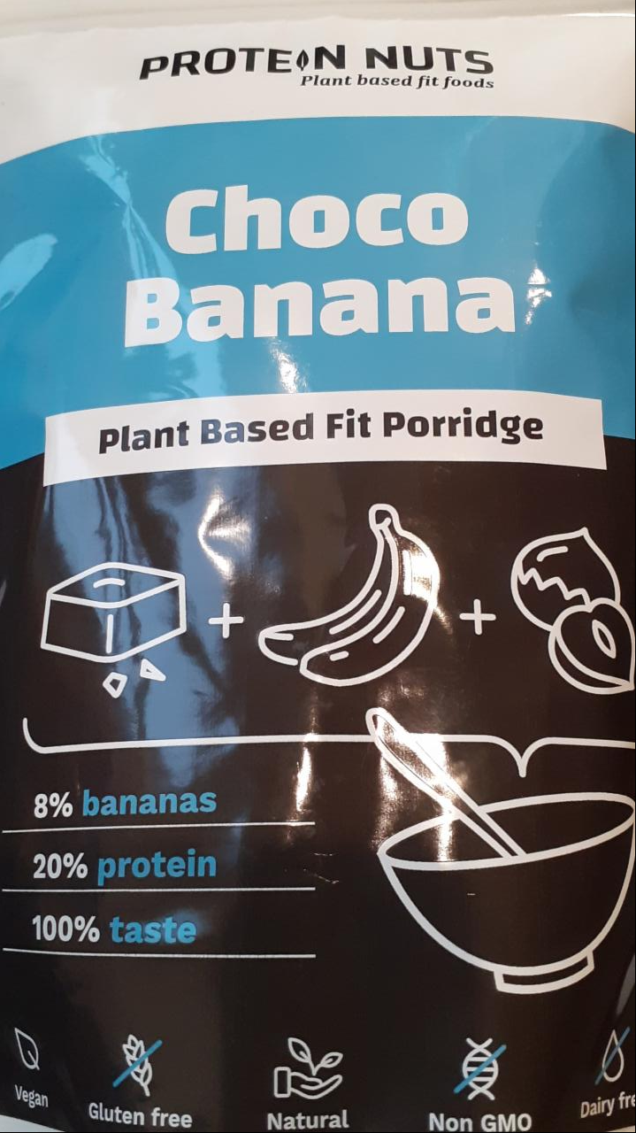 Fotografie - Choco banana kaša proteín nuts