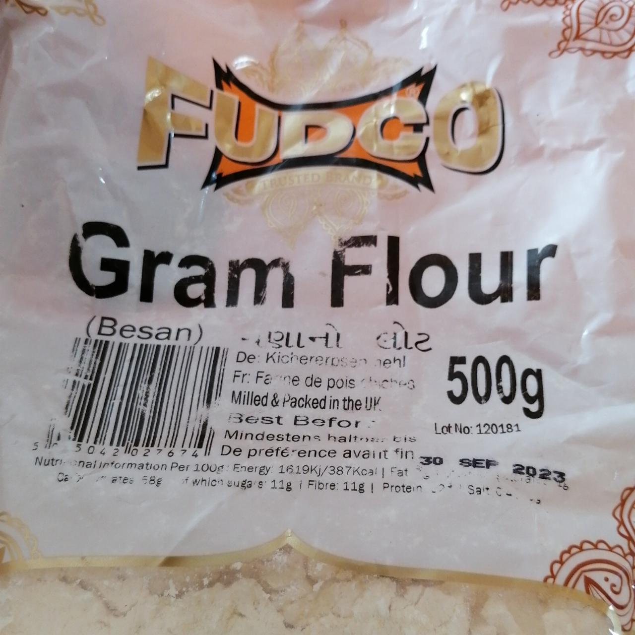 Fotografie - Gram Flour Fudco Cícerová múka