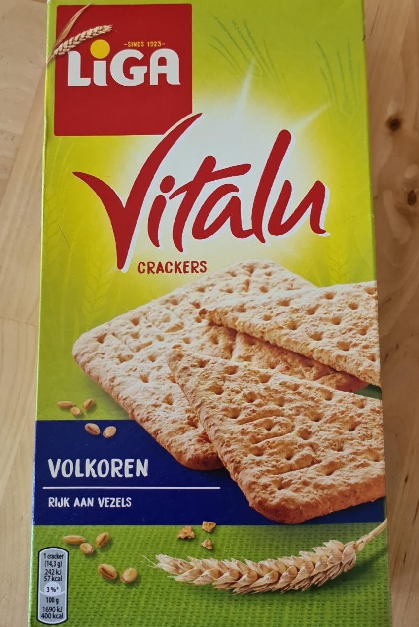 Fotografie - Vitalu crackers volkoren Liga