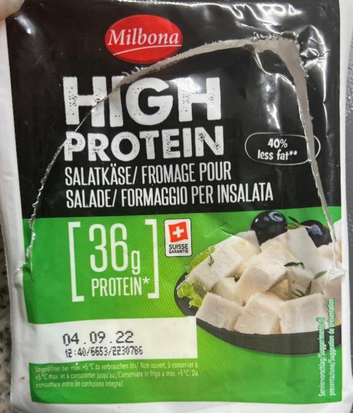 Fotografie - High protein Salatkäse Milbona