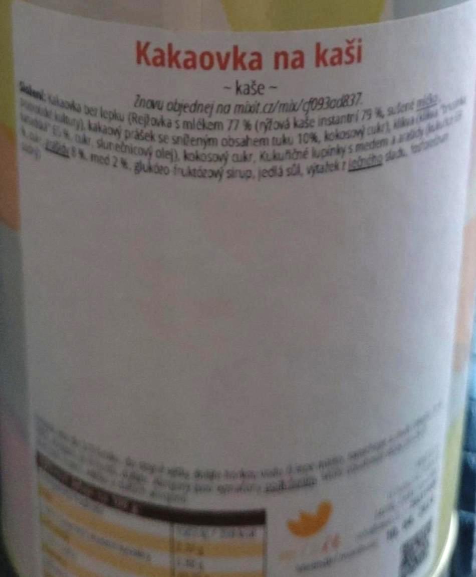 Fotografie - Kakaovka na kaši Mixit