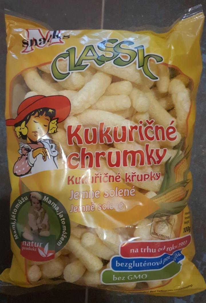 Fotografie - kukuričné chrumky jemne solené