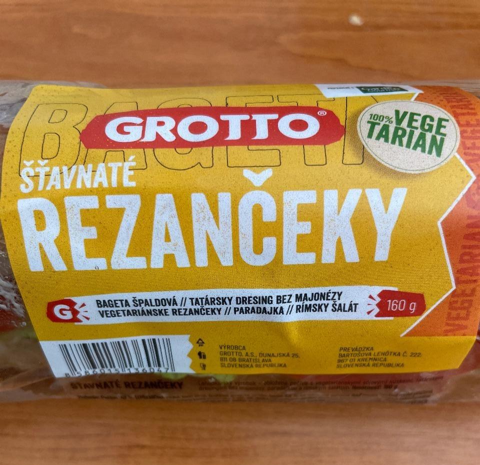 Fotografie - Bageta Šťavnaté rezančeky Vegetarian Grotto