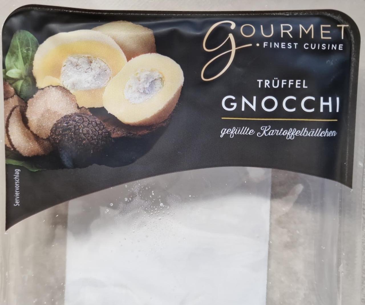 Fotografie - Trüffel Gnocchi gefüllte Kartoffelbällchen Gourmet