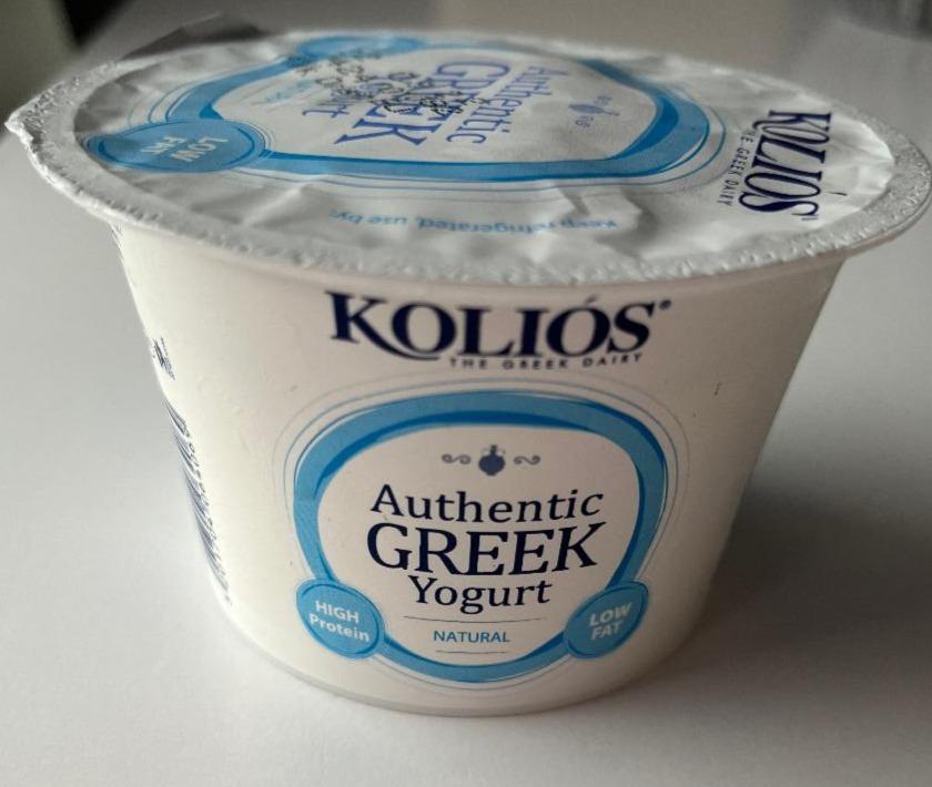 Fotografie - Authentic greek yogurt low fat 2% Koliós