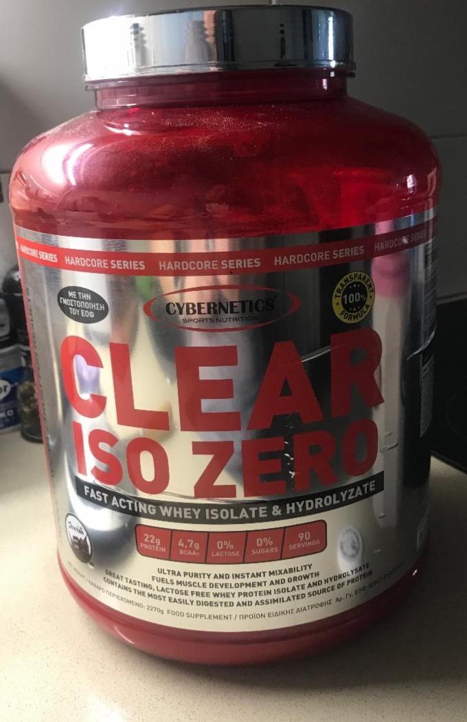 Fotografie - Clear ISO Zero whey isolate