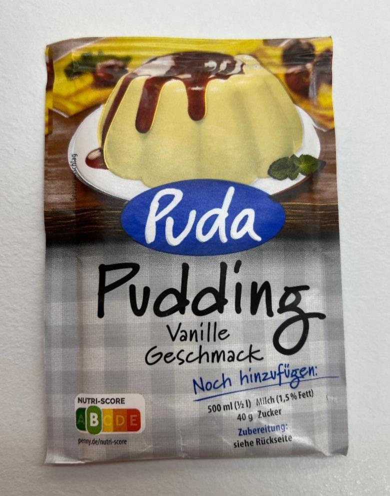 Fotografie - Pudding Vanille Geschmack Puda