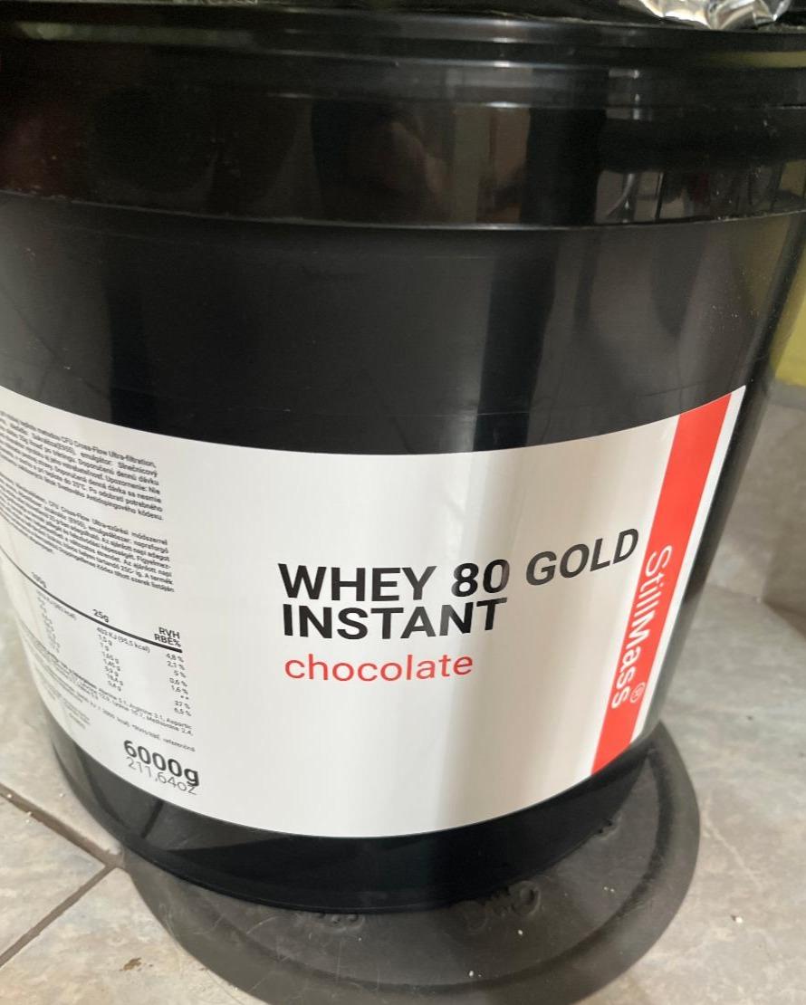 Fotografie - Whey 80 Gold Instant Chocolate StillMass