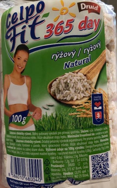 Fotografie - ryžové chlebíčky Natural Celpo Fit