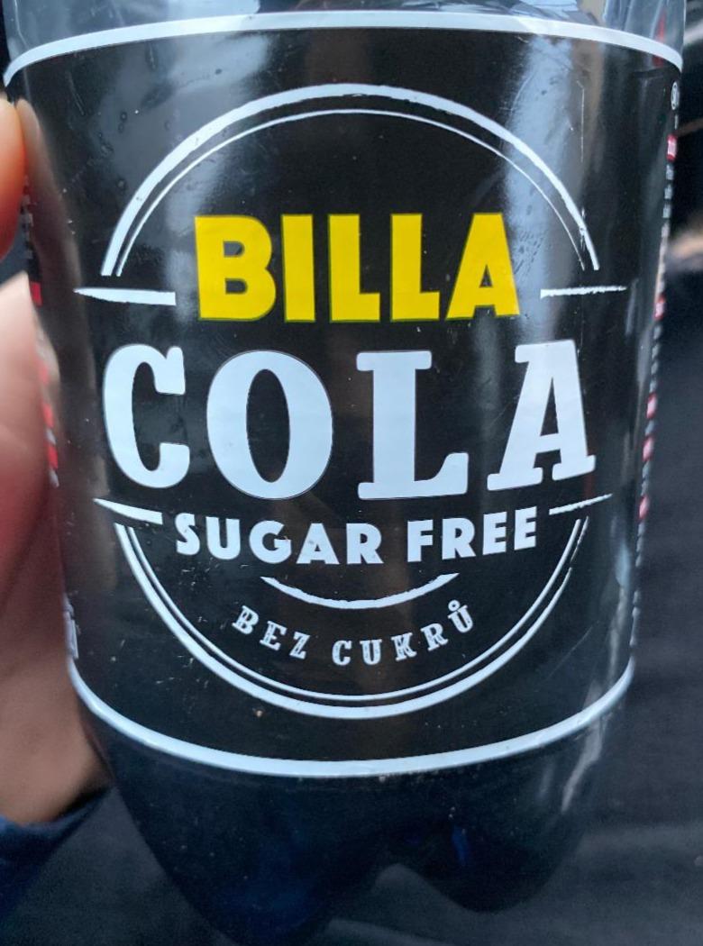Fotografie - Cola sugar free Billa