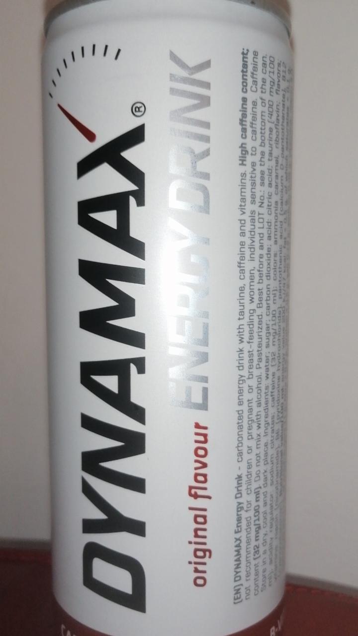 Fotografie - Dynamax energy drink