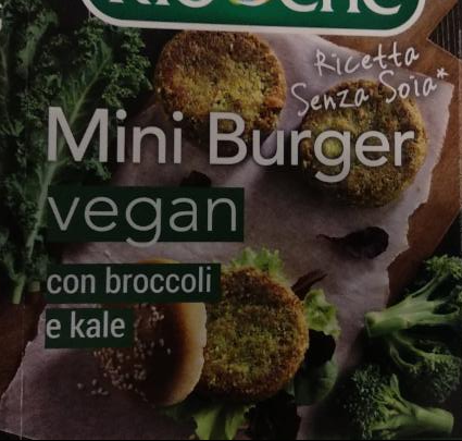 Fotografie - Brokolicový rastlinný mini burger Kioene