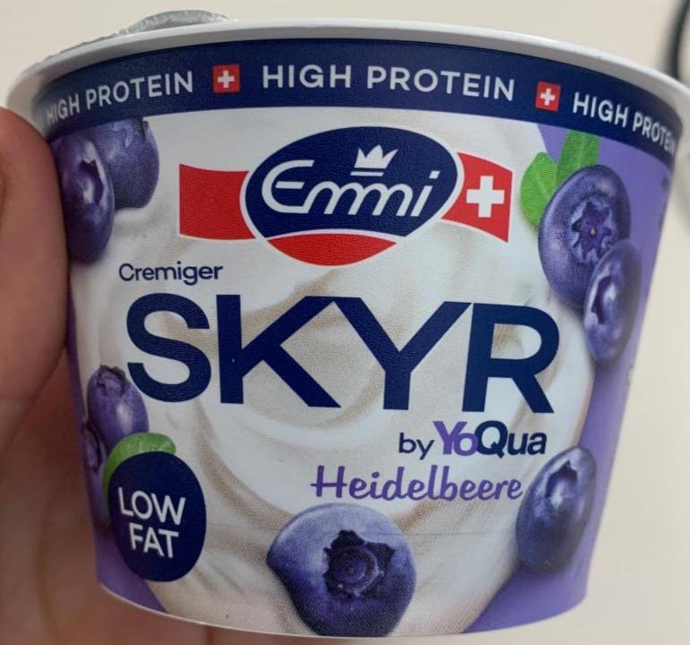 Fotografie - skyr Heidelbeere Emmi