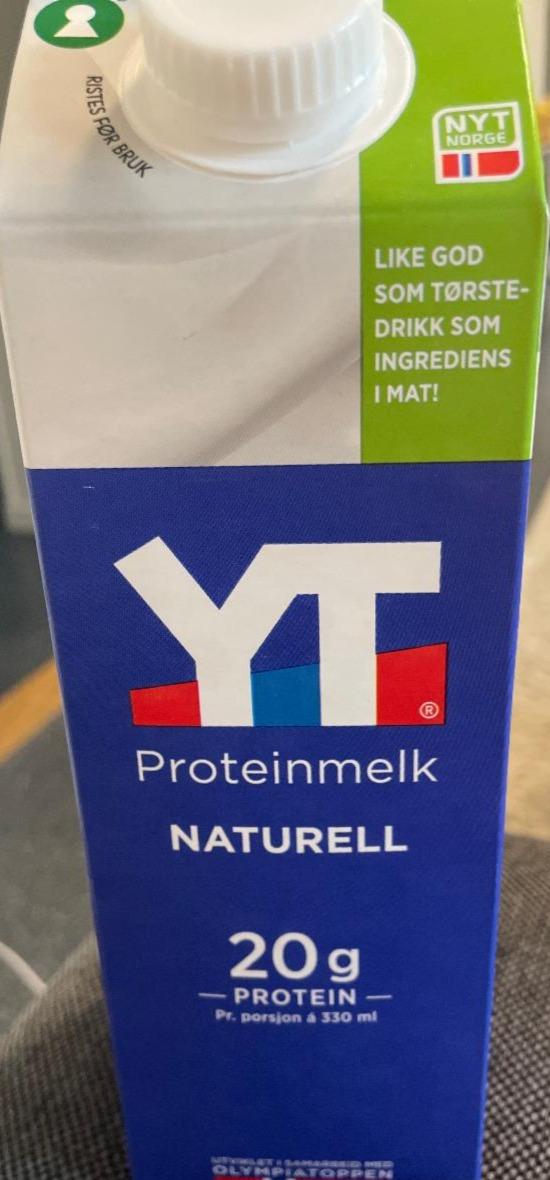 Fotografie - proteinmelk naturell YT