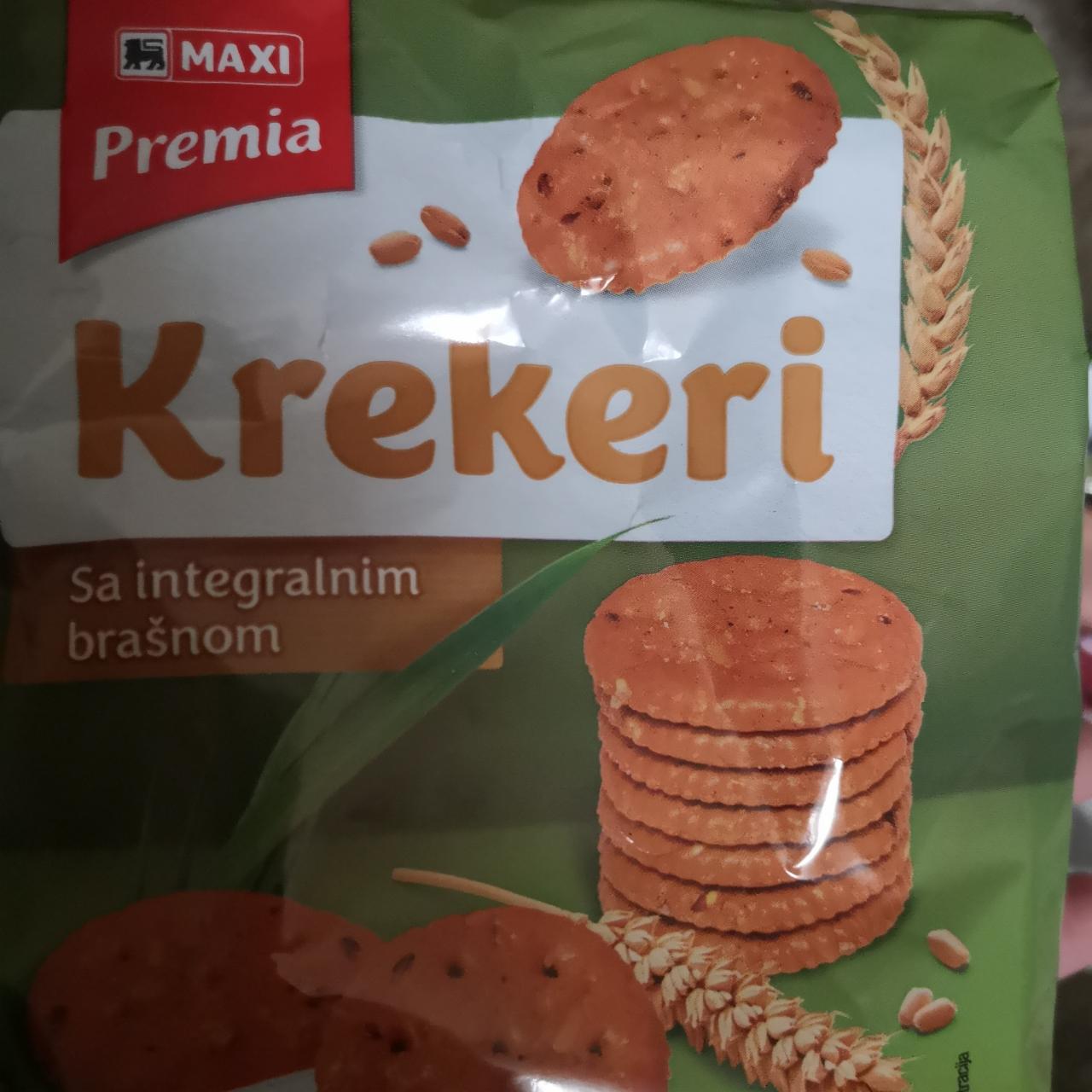 Fotografie - maxi premia Krekeri sa integralnim brasnom