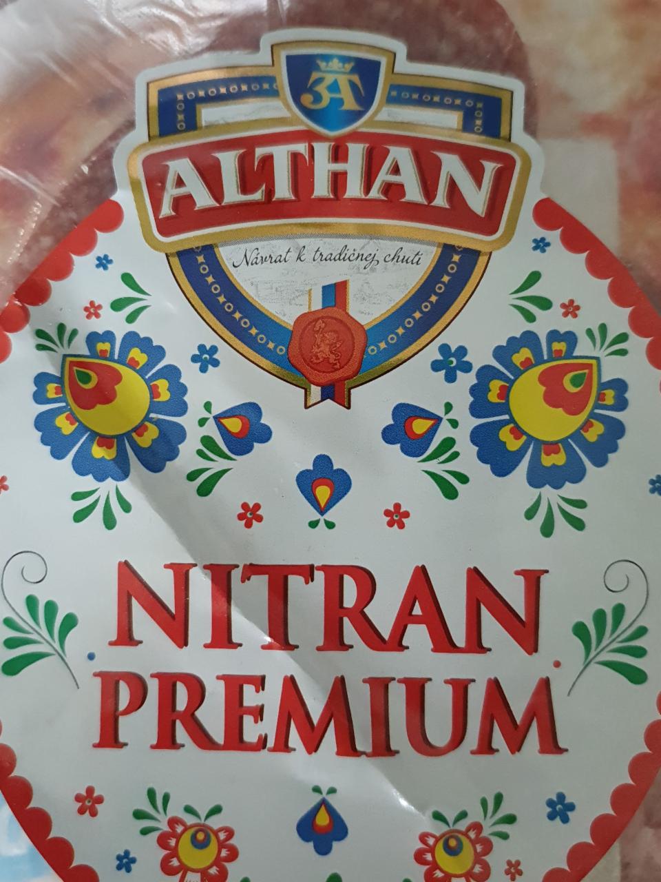 Fotografie - Nitran premium Althan