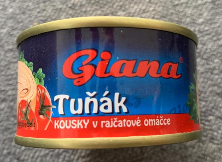 Fotografie - Tuňák kousky v rajčatové omáčce Giana