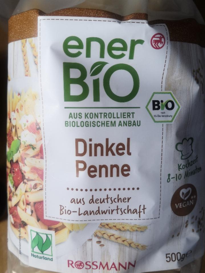 Fotografie - BIO Dinkel Penne EnerBio