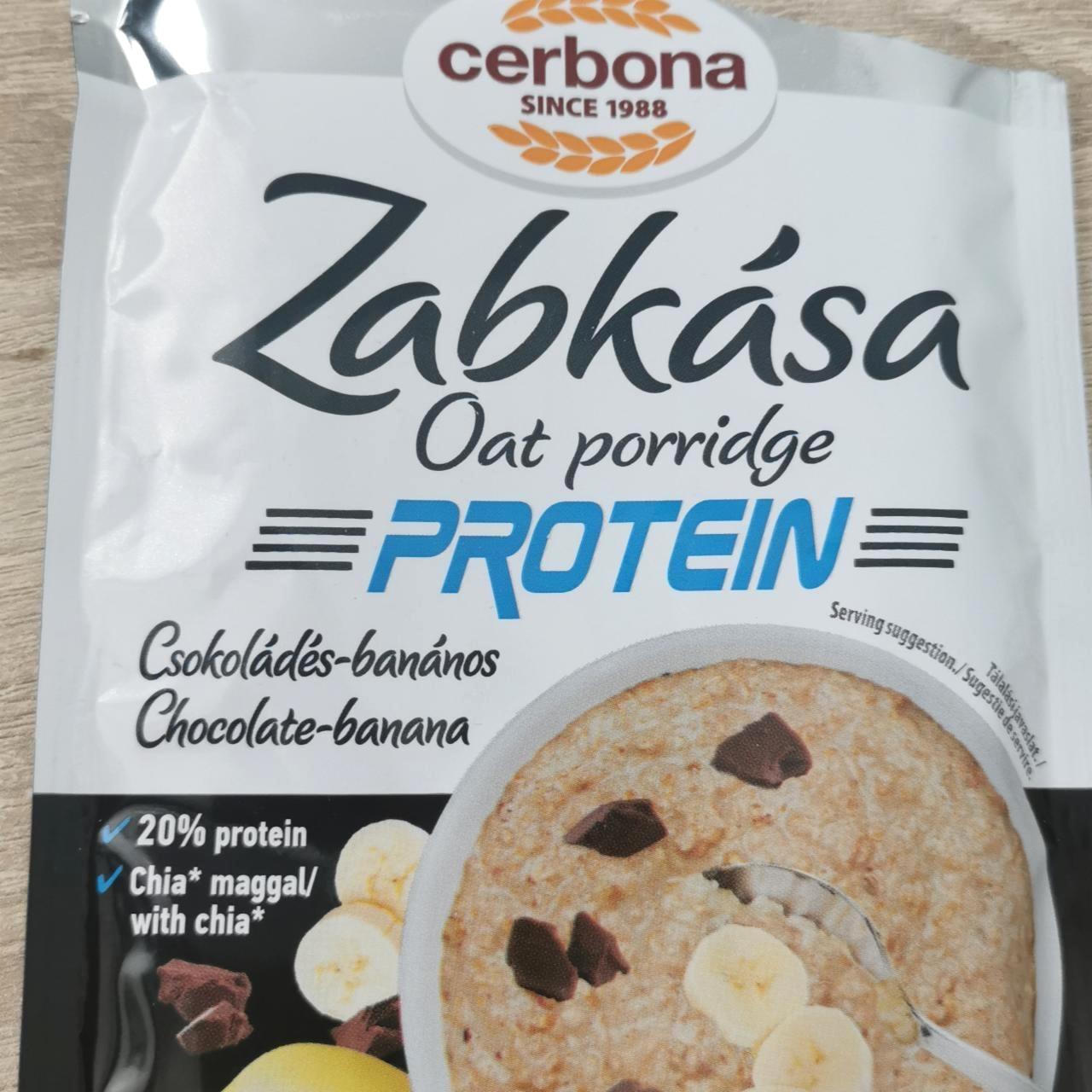 Fotografie - Cerbona sport protein porridge (banán-čokoláda)