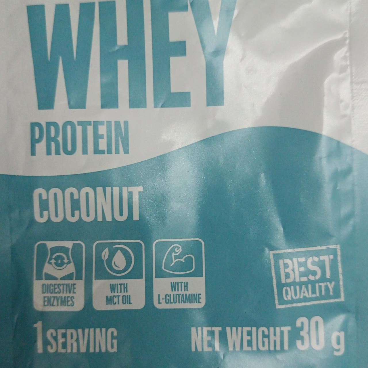 Fotografie - Whey protein coconut descanti